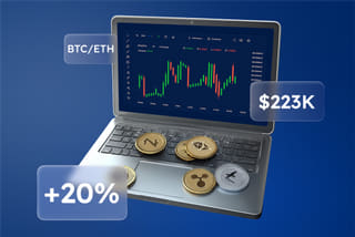 Graphical depiction of artificial intelligence-driven automatic trading technology featured on Redmere Calvin
